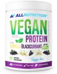 ALLNUTRITION Vegan Protein, vanilie și coacăze negre, 500 g, AllNutrition