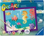 Ravensburger Set de pictat după numere Ravensburger CreArt - Fundul mării (12023268)