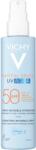 Vichy Spray hidratant pentru fata si corp SPF50, Capital Soleil UV Aqua, 200 ml, Vichy