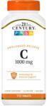 21st Century Vitamin C Prolonged Release, 1000 mg, 110 tablete, 21st Century