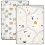 Milly Mally Rolled foam mat teddy bears and pastel road (6393)