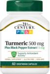 21st Century Turmeric + Black Pepper Extract, 60 capsule, 21st Century