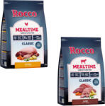Rocco 2x1kg Rocco Mealtime száraz kutyatáp vegyes próbacsomag: 1kg bárány + 1kg csirke