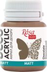 Rosa Talent Vopsea acrilică Chocolate (46) Mat 20 ml 1 buc (20046)
