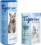  Tigerino 5 l Tigerino Crystals Fresh macskaalom + 700 g Tigerino Refresher friss illat szagtalanító alomhoz