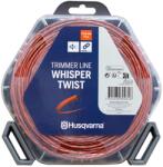 Husqvarna Fir motocoasa Husqvarna 2.4 mm x 77 m Whisper Twist, Profesional, profil rasucit (597669121)