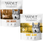 Wolf of Wilderness 2x1kg Wolf of Wilderness - vegyes próbacsomag száraz kutyatáp - "Classic": szarvas, vaddisznó