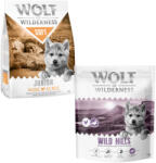 Wolf of Wilderness 2x1kg Wolf of Wilderness Junior száraz kutyatáp vegyes próbacsomag - Mix II: Soft csirke & kacsa (új recept)