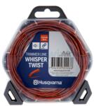 Husqvarna Fir motocoasa Husqvarna 2.0 mm x 15 m Whisper Twist, Profesional, profil rasucit (597669110)