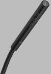 Hansgrohe Para de dus mobila, baton, rotunda, 2 Jet, negru mat (Matt Black), Axor Starck 28532670 28532670 (28532670)