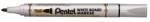Pentel Marker pentru tablă albă, 2 mm, vârf conic, PENTEL, negru