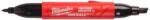 Milwaukee Marker INKZALL cu două capete - vârf tip daltă/ vârf fin (4932501155)