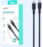 AUKEY USB Cable Aukey USB-C to USB-C 1.8 m Black (Aukey)