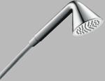 Hansgrohe Para de dus mobila, rotunda, 1 Jet, cu EcoSmart, crom lucios, Axor Front 26025000 26025000 (26025000)