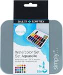 Daler-Rowney Watercolor Set de vopsele acuarela Mix 20 buc (<![CDATA[134500016]]>)
