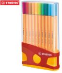 STABILO Set de 20 de bucăți de markeri STABILO point 88 într-o cutie