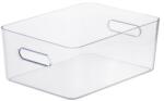 SMARTSTORE Cutie de depozitare, plastic, 15, 4 l, SMARTSTORE „Compact Clear L, transparentă