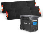 Vevor Hordozható erőmű 3000W + 2×200W napelem - 3072Wh LiFePO4 napelemes generátor szett (AKKUMULATOR_2T2X001V2)