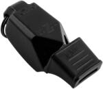 FOX 40 Fluier negru de arbitru, cu șnur și sunet combinat FOX40 FUZIUN CMG BLACK (8603-0008)