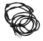 FOX 40 Șnur negru pentru fluier, cu sistem de desprindere de siguranță - FOX40 BREAKAWAY LANYARD BLACK (100-0001)