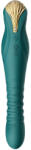 ZALO - King rezgő lökővibrátor Turquoise Green