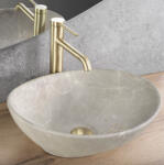 Rea Sofia 40 Pultra tehető kerámia mosdó, matt beige REA-U6360 (REA-U6360)