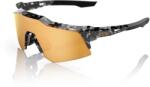  Ochelari 100% Speedcraft XS Money Mike 3, polished black tortoise/HiPER 24K Gold Mirror