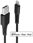 Lindy Cablu de date Lindy LY-31322, 3m, USB A 2.0 - Lightning, Negru