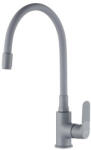 INVENA Mosogató csaptelep, Invena Joga Plus álló, flexibilis kifolyócsővel, szürke BZ-32-P05-C - zuhanykabin