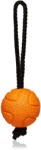 Explorer Dog AirBall kötélen Narancssárga 6, 5 cm