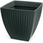 Prosperplast Kaspó LATIA szögletes 60 cm, antracit(TLSO60M/466R) (TLSO60M-466R)