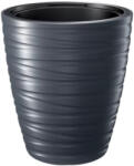 Prosperplast Kaspó kerek MAZE/ antracit ( DBMZ500/S433 ) (DBMZ500-S433)