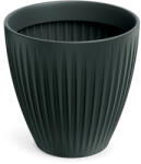 Prosperplast Kaspó LATIA kerek 60 cm, antracit(TLRO60M/466R) (TLRO60M-466R)