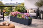 Prosperplast Balkonláda URBI CASE 80cm, antracit (DUC800-S433)