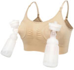 Bufnitel Sutien 2 In 1 - Alaptare Si Sustinere Pompa San (bej) - Bufnitel Bebe (buf001)