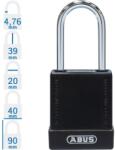 ABUS 76BS/40 KA - Egységkulcsos lakat (Több lakat azonos kulccsal) - Fekete (KA-10084788-01)