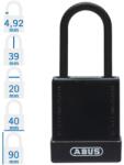ABUS 76PS/40 KA - Egységkulcsos lakat (Több lakat azonos kulccsal) - Fekete (KA-10084814-01)