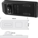 ABUS Granit 130/180 biztonsági lakatpánt (10007998-01)