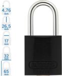 ABUS 72IB/30 LOTO munkavédelmi kizáró lakat - Fekete (10087467-01)