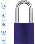 ABUS 72/40HB40 LOTO hosszúkengyelű munkavédelmi kizáró lakat - Lila (10043604-01)