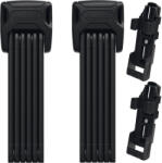 ABUS Bordo 6000K/90 BK SH X-Plus TwinSet hajtogatható kerékpár lakat szett (10062095-01)