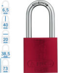 ABUS 72/40HB40 KA - Egységkulcsos lakat (Több lakat azonos kulccsal) - Piros (KA-10043608-01)