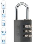 ABUS 724/30 számzáras lakat - Antracit (10052683-01)