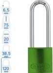 ABUS 72/40HB75 Főkulcsos rendszerű LOTO hosszúkengyelű munkavédelmi kizáró lakat - Zöld (10070556-01)