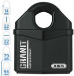 ABUS Granit 37RK/80 KA egységkulcsos lakat (10020432-01)