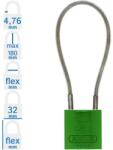ABUS 72/30CAB40 LOTO munkavédelmi kábeles kizáró lakat - Zöld (10085609-01)
