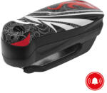 ABUS Detecto 7000 RS1 riasztós motor féktárcsazár - Flame Black (10004142-01)