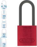 ABUS 72AS/30HB38 Főkulcsos rendszerű LOTO munkavédelmi kizáró lakat - Piros (10087453-01)