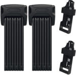 ABUS Bordo BIG 6000K/120 BK SH X-Plus TwinSet hajtogatható kerékpár lakat szett (10067465-01)
