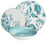 Tognana Coralie Teal Madison porcelán étkészlet 18 részes (155641)